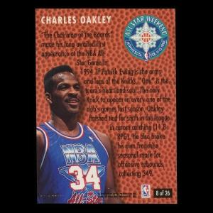 Charles Oakley 1994-95 Fleer Minnesota All-Star Weekend Knicks