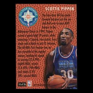 Scottie Pippen 1994-95 Fleer Minnesota All-Star Weekend Bulls