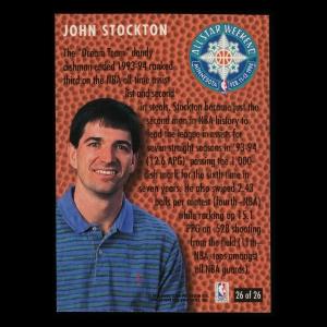 John Stockton 1994-95 Fleer Minnesota All-Star Weekend Jazz