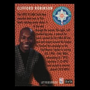 Clifford Robinson 1994-95 Fleer Minnesota All-Star Weekend Trail Blazers