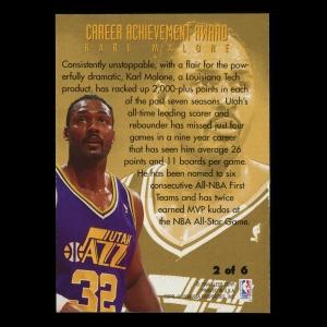 Karl Malone 1994-95 Fleer Career Achievement Jazz