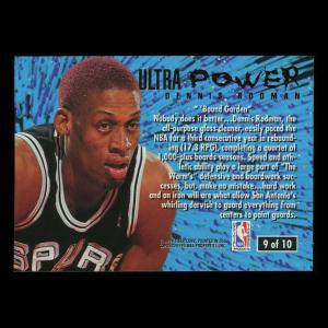 Dennis Rodman 1994-95 Ultra Power Spurs