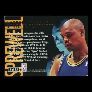 Latrell Sprewell 1994-95 Ultra All-NBA First Team Warriors