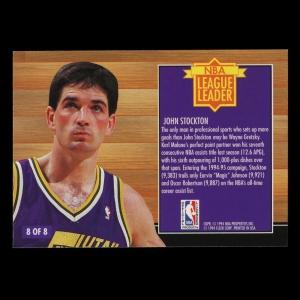 John Stockton 1994-95 Fleer NBA League Leader Jazz