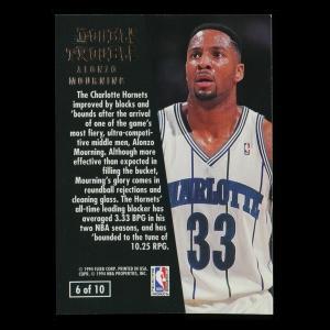 Alonzo Mourning 1994-95 Ultra Double Trouble Hornets