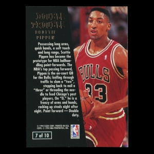 Scottie Pippen 1994-95 Ultra Double Trouble Bulls