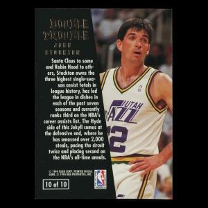 John Stockton 1994-95 Ultra Double Trouble Jazz