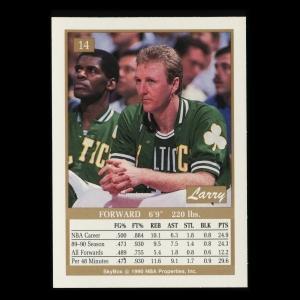 Larry Bird 1990-91 Skybox Celtics