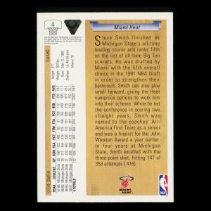 Steve Smith 1991-92 Upper Deck NBA Draft Heat