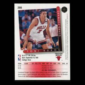 Toni Kukoc 1993-94 Upper Deck Bulls