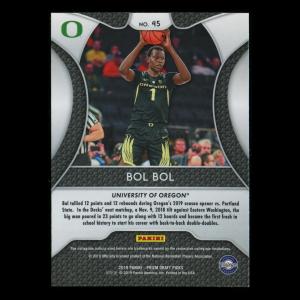 Bol Bol RC 2019-20 Prizm Draft Picks Rookie Ducks | Nuggets