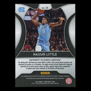 Nassir Little RC 2019-20 Prizm Draft Picks Rookie Tar Heels | Trail Blazers