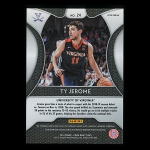 Ty Jerome RC 2019-20 Prizm Draft Picks Blue Rookie Cavaliers | Thunder