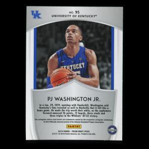 PJ Washington RC 2019-20 Prizm Draft Picks Crusade Rookie Wildcats | Hornets