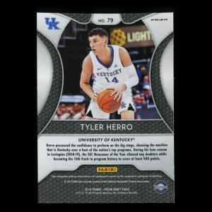 Tyler Herro RC 2019-20 Prizm Draft Picks Silver Rookie Wildcats | Heat