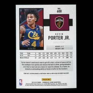 Kevin Porter Jr. RC 2019-20 Chronicles Score Rookie Cavaliers