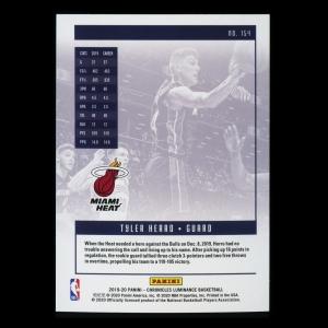 Tyler Herro RC 2019-20 Chronicles Luminance Rookie Heat