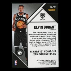 Kevin Durant 2019-20 Chronicles Nets