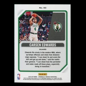 Carsen Edwards RC 2019-20 Chronicles Threads Rookie Celtics