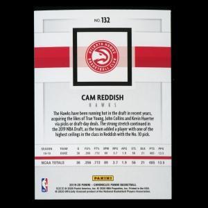 Cam Reddish RC 2019-20 Chronicles Panini Rookie Hawks