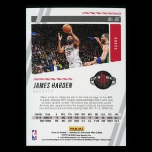 James Harden 2019-20 Chronicles Prestige Rockets
