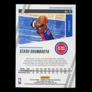 Sekou Doumbouya RC 2019-20 Chronicles Prestige Rookie Pistons