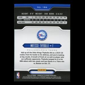 Matisse Thybulle RC 2019-20 Chronicles Playbook Rookie 76ers