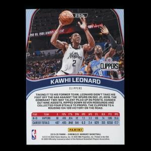 Kawhi Leonard 2019-20 Chronicles Marquee Clippers