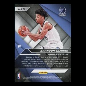 Brandon Clarke RC 2019-20 Chronicles XR Rookie Grizzlies
