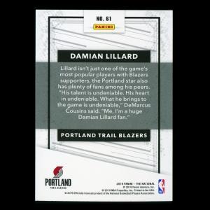 Damian Lillard 2019 The National Trail Blazers