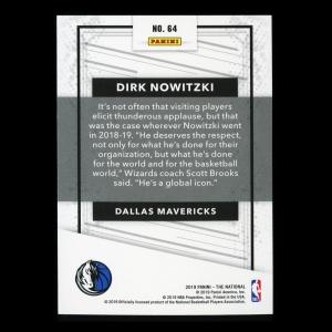 Dirk Nowitzki 2019 The National Mavericks