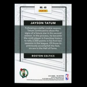 Jayson Tatum 2019 The National Celtics