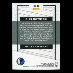 Dirk Nowitzki 2019 The National Mavericks