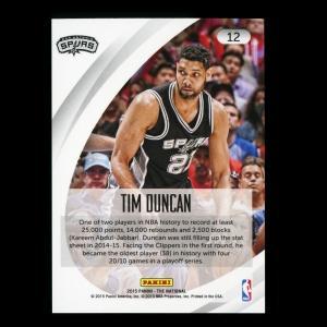 Tim Duncan 2015 The National Spurs