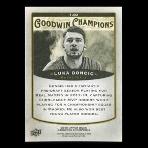 Luka Doncic RC Goodwin Champions Splash of Color Mavericks