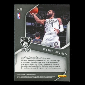 Kyrie Irving 2020-21 Prizm Dominance Nets