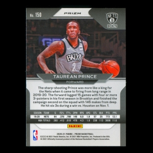 Taurean Prince 2020-21 Prizm Silver Nets