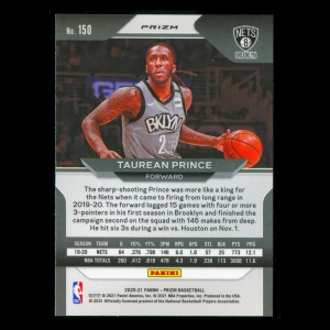 Taurean Prince 2020-21 Prizm Silver Nets