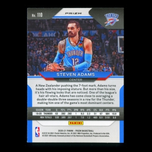 Steven Adams 2020-21 Prizm Red White & Blue Thunder