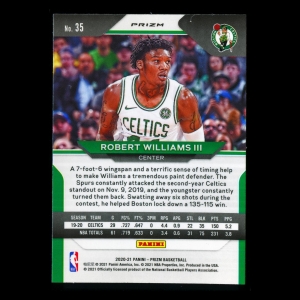 Robert Williams III 2020-21 Prizm Pink Ice Celtics