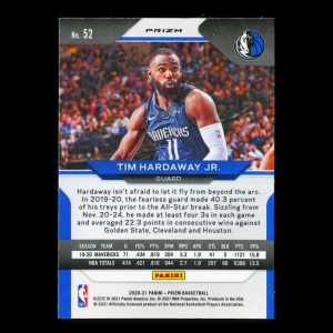 Tim Hardaway Jr. 2020-21 Prizm Green Mavericks