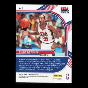 Clyde Drexler 2020-21 Prizm Green USA