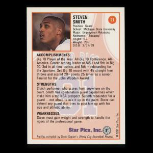 Steven Smith 1991 Star Picks Spartans | Heat