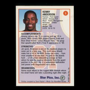 Kenny Anderson 1991 Star Picks Yellow Jackets | Nets