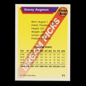 Stacey Augmon 1992 Front Row Rebels | Hawks
