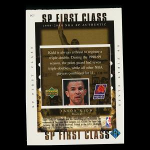 Jason Kidd 1999-00 SP Authentic First Class Suns