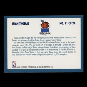 Isiah Thomas 1992-93 Fleer All-Stars Pistons