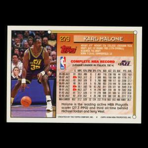 Karl Malone 1993-94 Topps Gold Jazz
