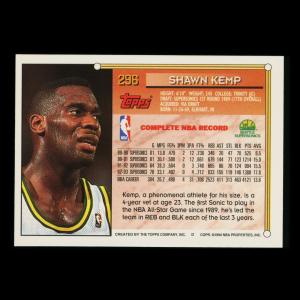 Shawn Kemp 1993-94 Topps Gold Supersonics