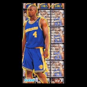 Chris Webber 1994-95 Jam Session Second Year Stars Warriors